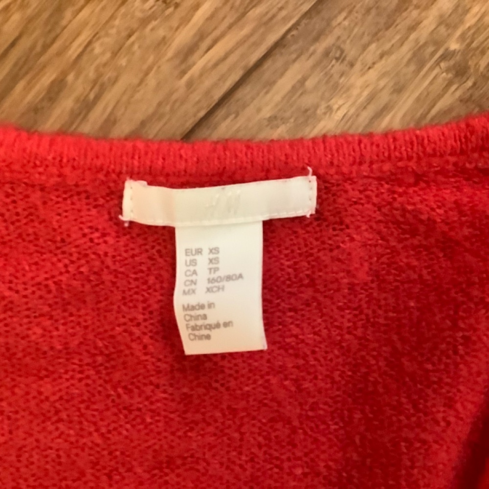 H&M Red Sweater - Picture 2 of 2